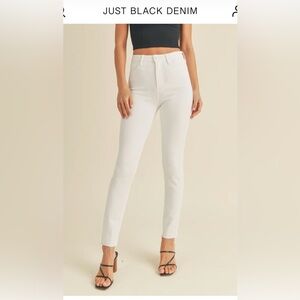 Just Black Denim the soft scissor Skinny Jean sz 30